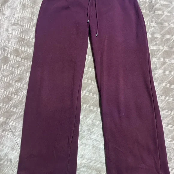 UGG Women's Burgundy Sweatpants - Picture 2 of 3